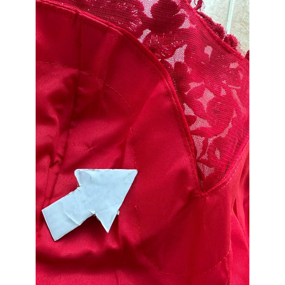 Worn Twice! Dancing Queen Dama Dress Red youth size L - Picture 14 of 15